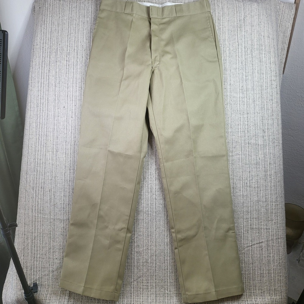 Dickies 874‎ Work Pants Mens 36x34 Original Fit Wrinkle Resistant Stain Release